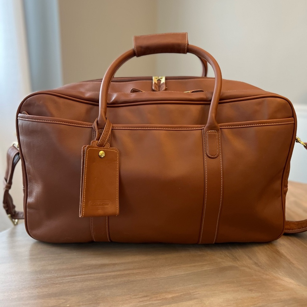 Vintage Coach Luggage Overnighter 0512